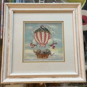 Alexandra Churchill Elephant art- Great Condition